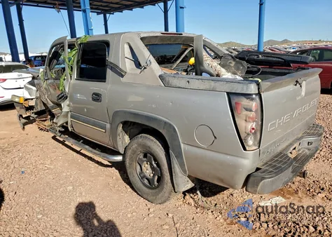2004 Chevrolet Avalanche C1500 z USA, uszkodzony, nr VIN 3GNEC12T04G194886